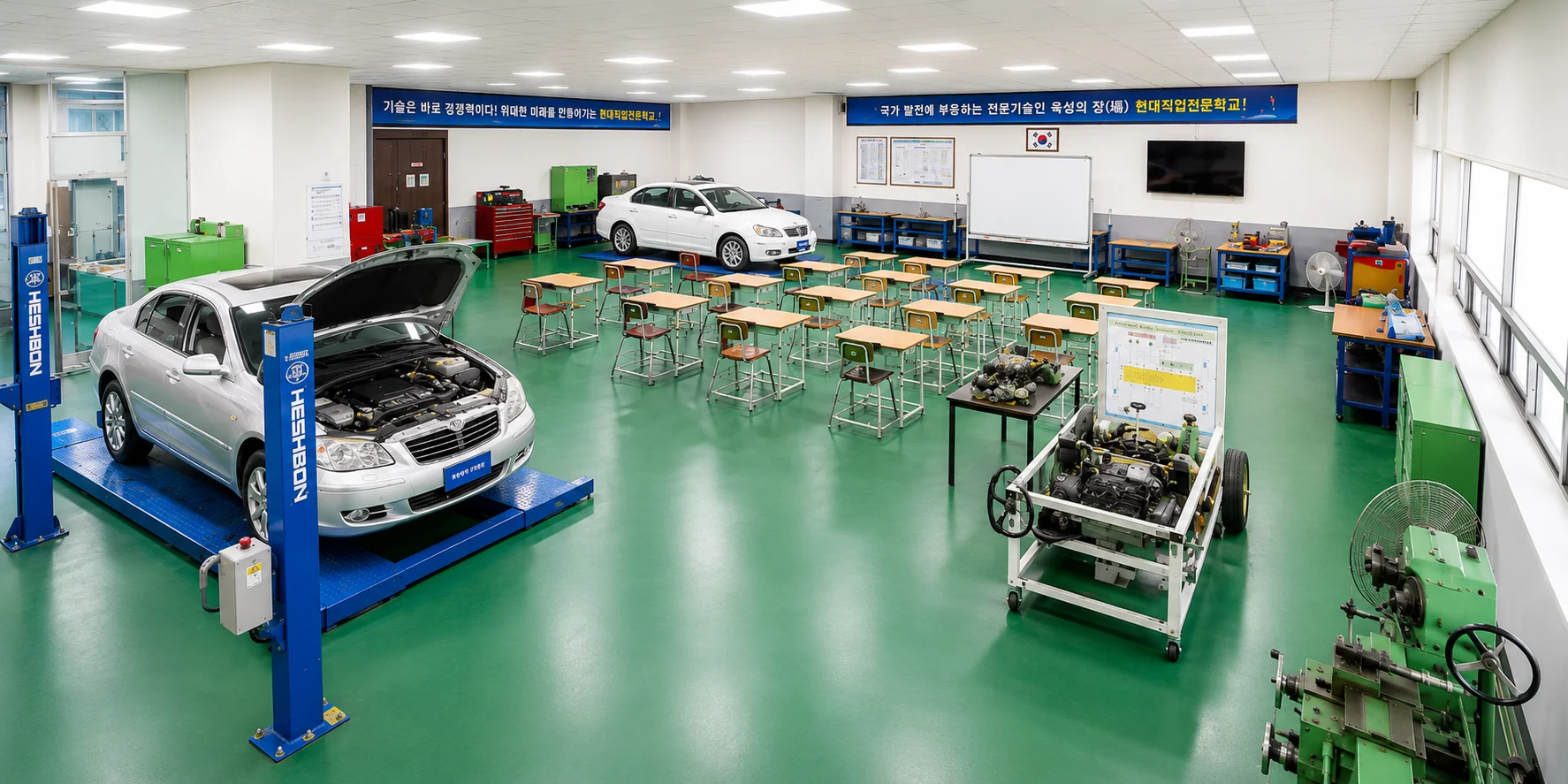 자동차정비실습실07